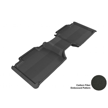 3D Maxpider TOYOTA TACOMA 2005-2011 ACCESS CAB KAGU BLACK R2 Floor Mat L1TY07521509